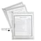C-Line Products Zip 'N Go Reusable Envelope with Outer Pocket, Clear, 3PK Set of 8 PK, 24PK 48117-BX - alternate 3